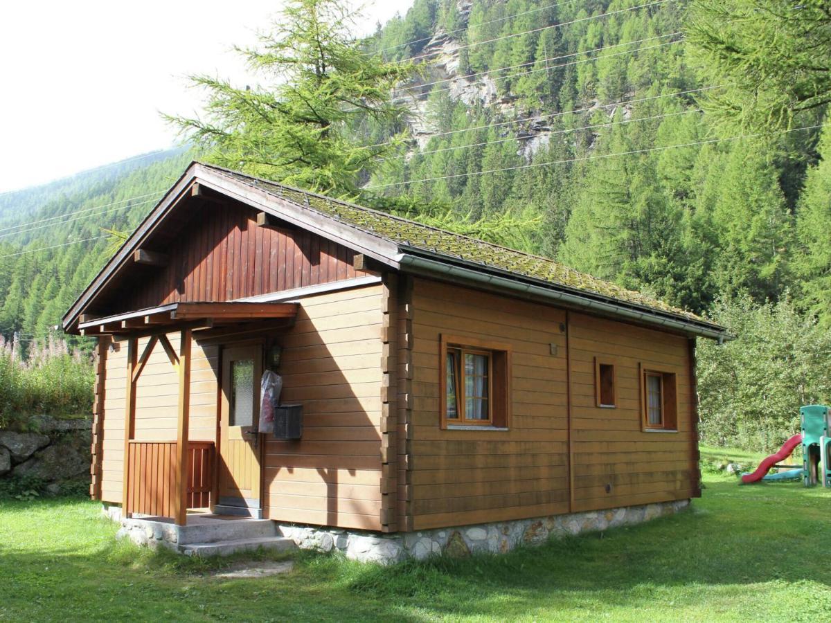 Modern Chalet In Saas Balen With Garden Eksteriør billede