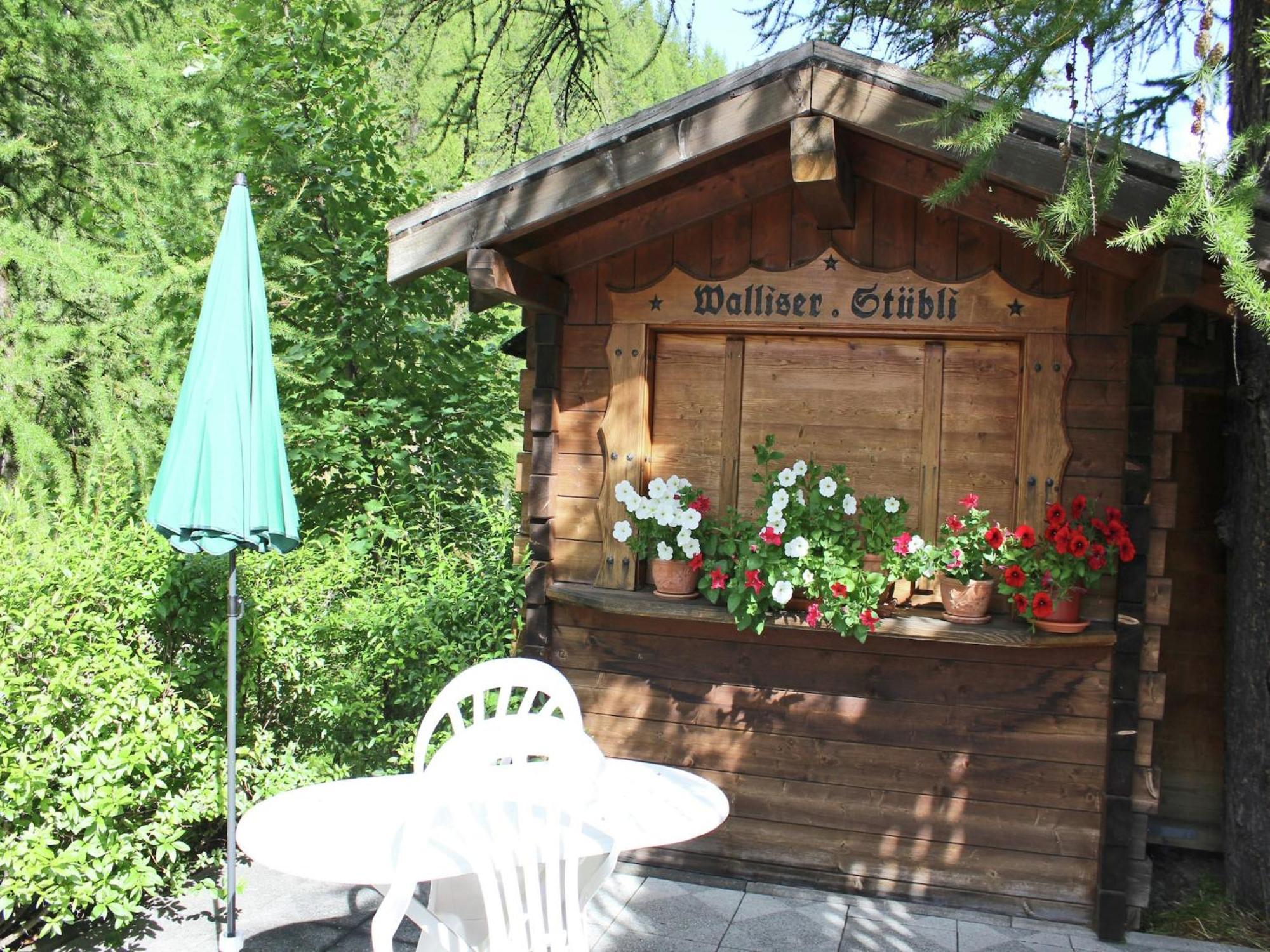 Modern Chalet In Saas Balen With Garden Eksteriør billede