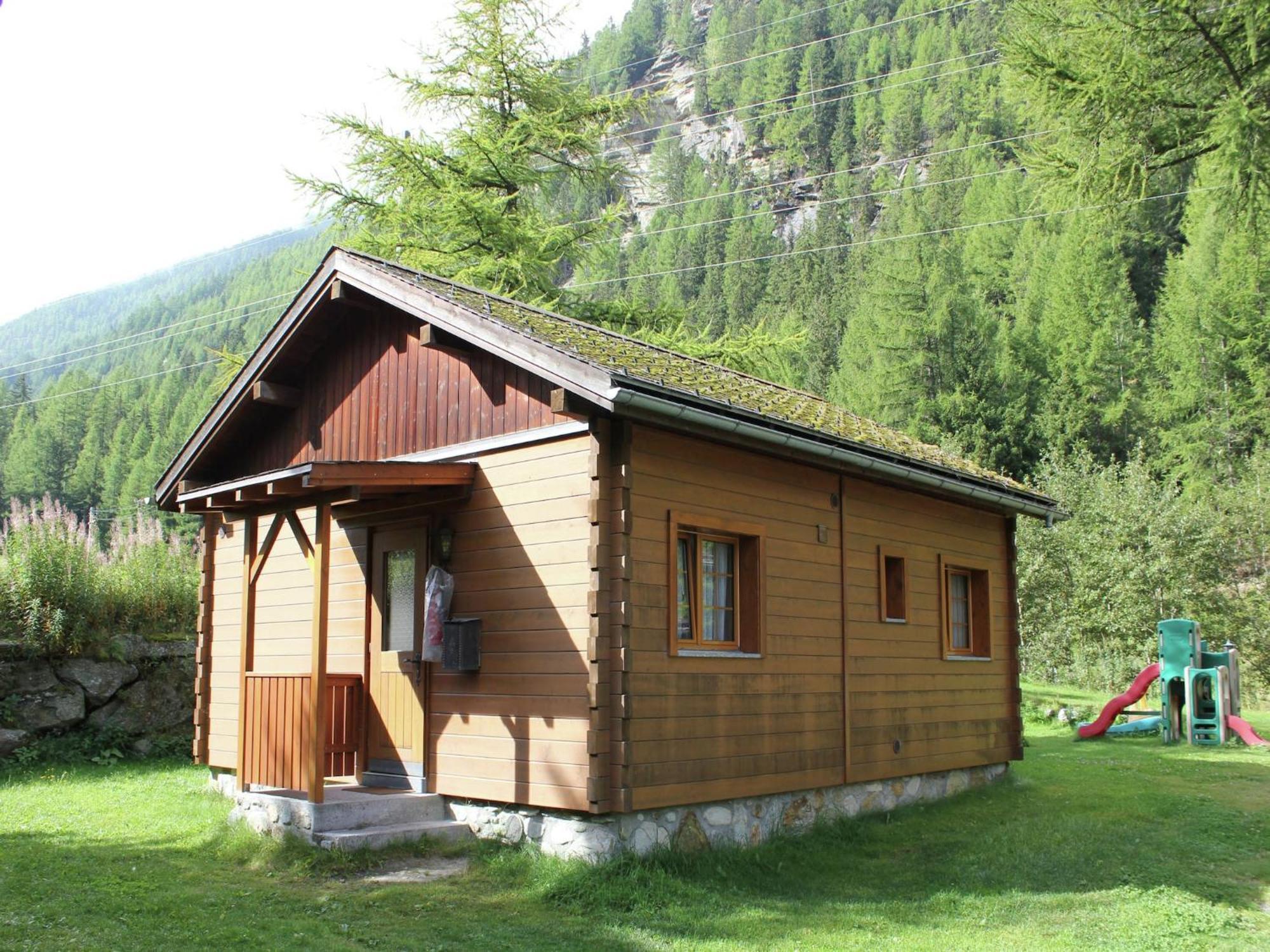 Modern Chalet In Saas Balen With Garden Eksteriør billede