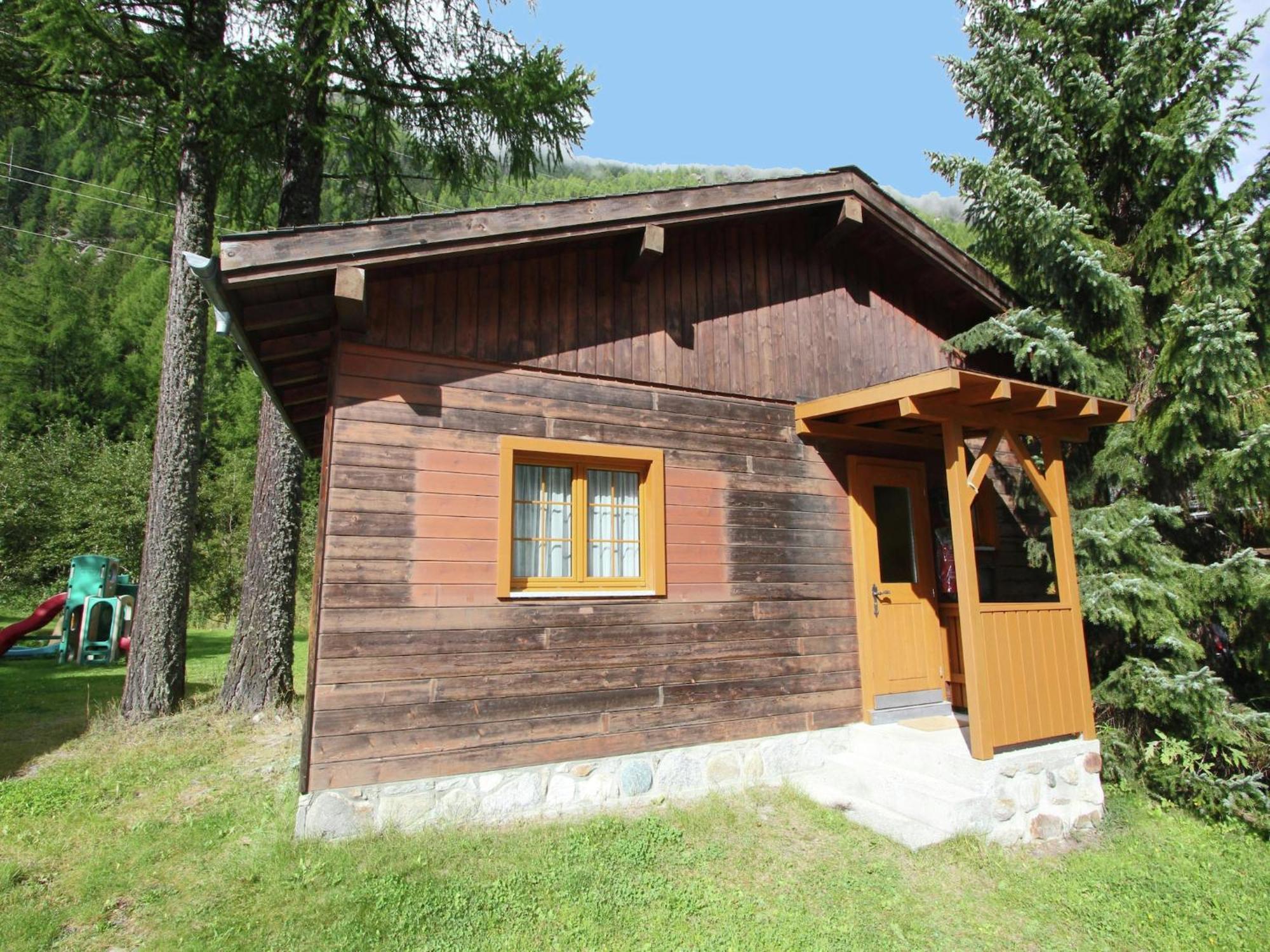 Modern Chalet In Saas Balen With Garden Eksteriør billede
