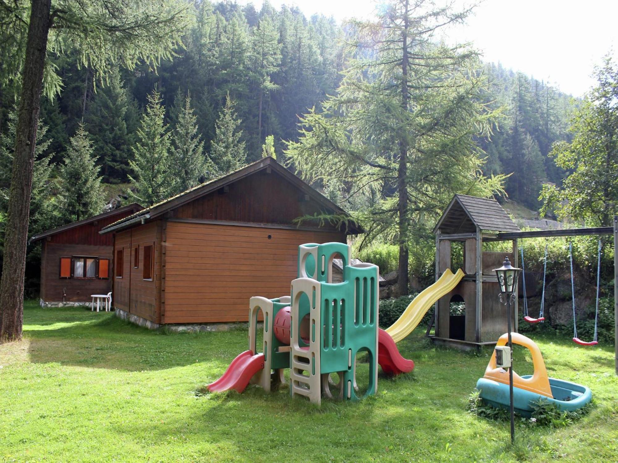 Modern Chalet In Saas Balen With Garden Eksteriør billede